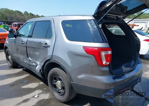 2017 Ford Police Interceptor from USA, damaged, VIN 1FM5K8AR0HGE25745